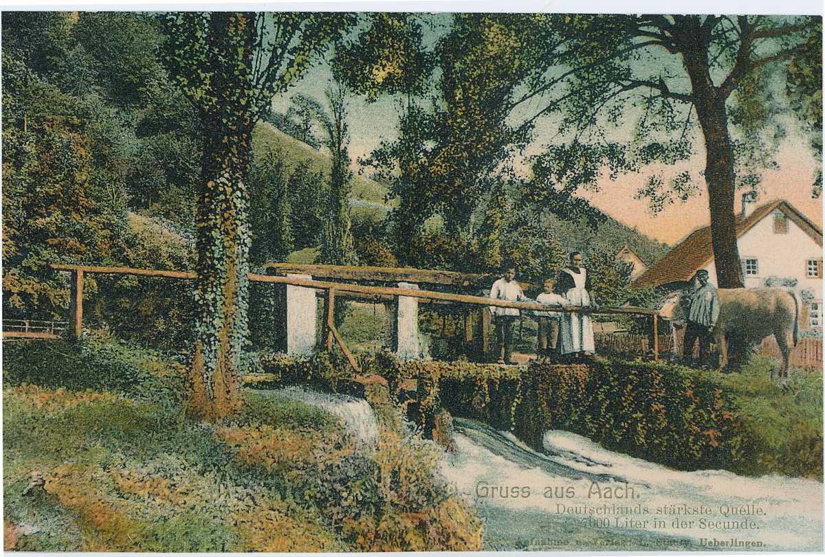 Aachtopf Postkarte 1916