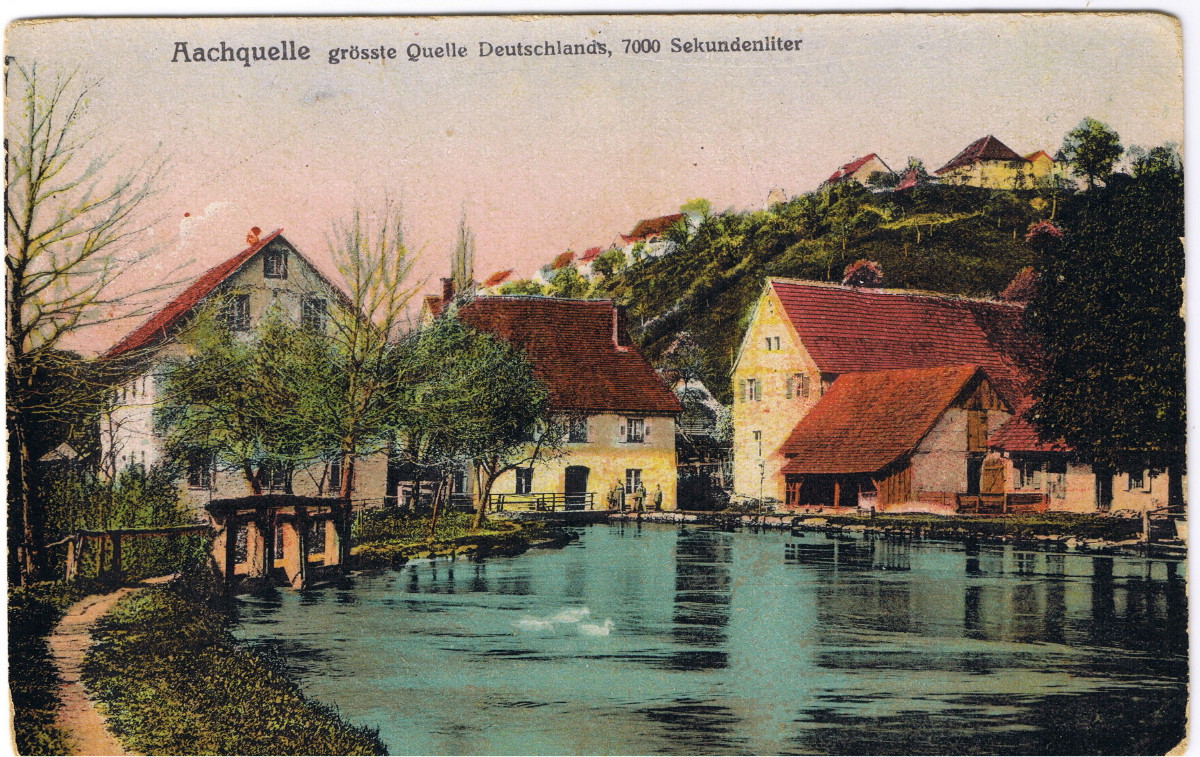 Aachtopf Postkarte 1917