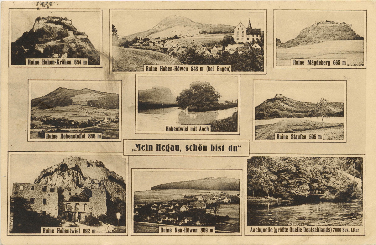 Aachtopf Postkarte 1926