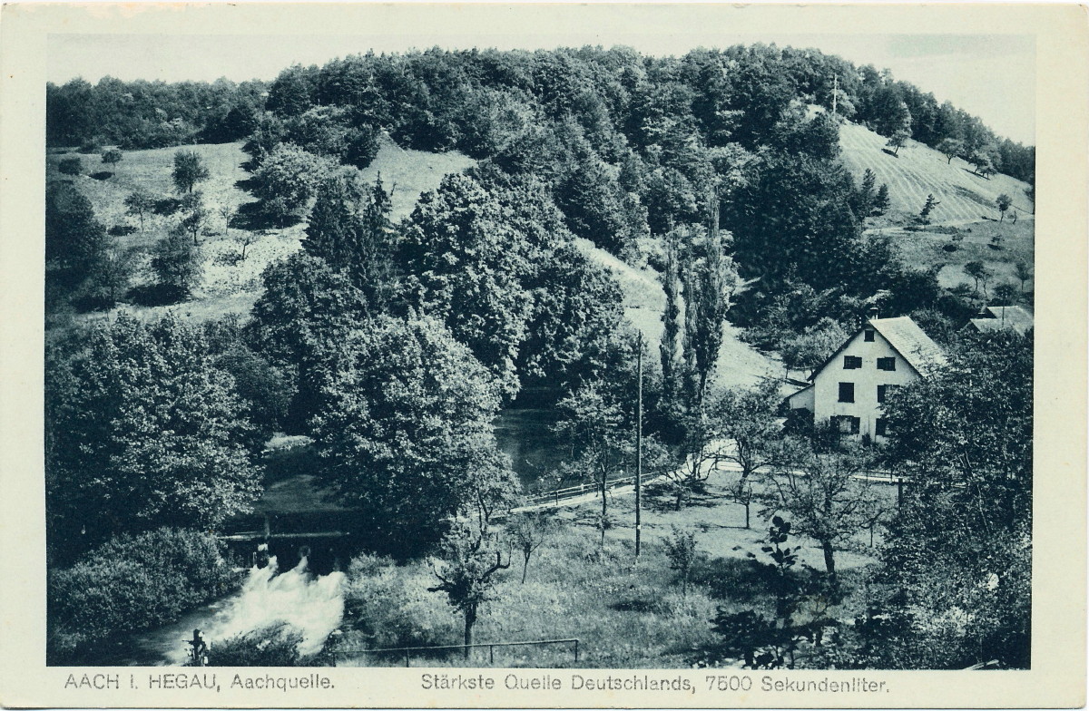 Aachtopf Postkarte 1934