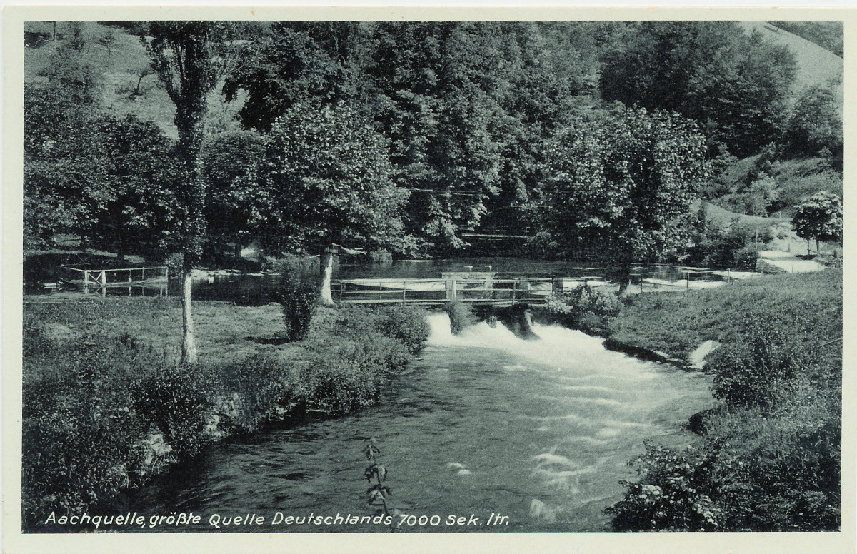 Aachtopf Postkarte 1935